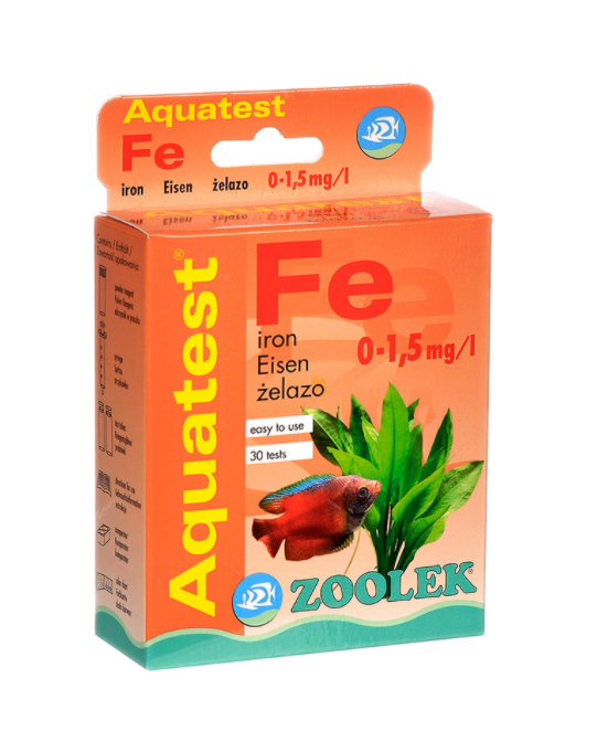 ZOOLEK AQUA TEST Fe ŻELAZO 30 pomiarów
